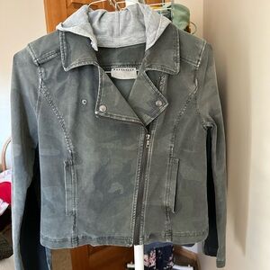 Marrakech Camo Jacket with Detachable Hood from  Evereve